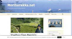 Desktop Screenshot of meriharakka.net